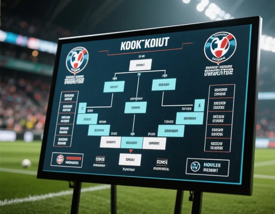 淘汰赛对阵示意